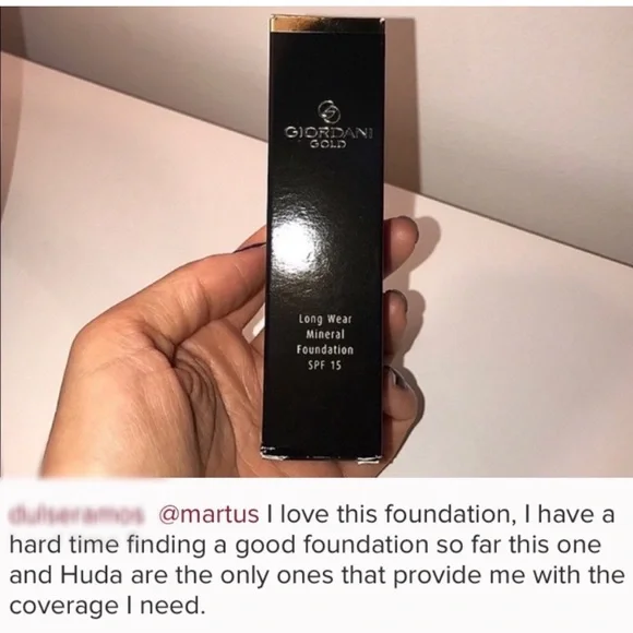 🧡 ORIFLAME GIORDANI GOLD LONG WEAR MINERAL FOUNDATION 🧡 - Picture 5 of 10